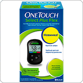 Глюкометр ВанТач Селект Плюс Флекс (OneTouch Select Plus Flex)