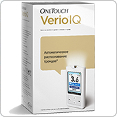 Глюкометр ВанТач Верио IQ (OneTouch Verio IQ) без тест-полосок