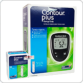 Глюкометр Контур ПЛЮС (Contour Plus) + 25 тест-полосок
