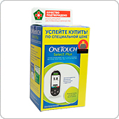Глюкометр ВанТач Селект Плюс (OneTouch Select Plus)