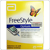 Глюкометр Freestyle Optium (Фристайл Оптиум) без 10 полосок