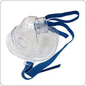 Маска детская для ингаляторов OMRON U22/C28/C29/C30/С24/C24 Kids/С20/C21/С900 (прозрачная)