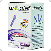 Ланцеты универсальные Дроплет 200 штук (Droplet)