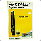 Прокалыватель Акку-Чек Мультикликс (Accu-Chek Multiclix)