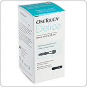 Ланцеты ВанТач Делика (скарификаторы OneTouch Delica), 25 штук