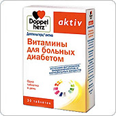 Витамины для больных диабетом ДоппельХерц Актив, 30 таблеток