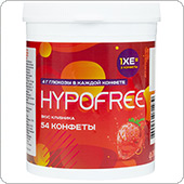 HypoFree - Таблетки декстрозы со вкусом клубники, 54 шт