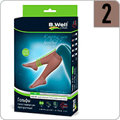 Гольфы компрессионные прозрачные B.Well JW-111 (I кл.компрессии, 2, цвет Safari)