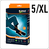 Гольфы компрессионные мужские плотные B.Well JW-127 (II кл.компрессии, 5/XL, цвет Nero)