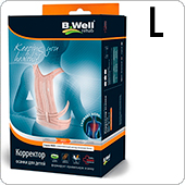 Корректор осанки B.Well W-132 P (размер L, бежевый)