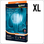 Бандаж на коленный сустав B.Well W-3314 XL (серый)