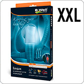Бандаж на коленный сустав B.Well W-3314 XXL (серый)