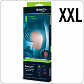 Бандаж на коленный сустав B.Well W-332 XXL (бежевый)