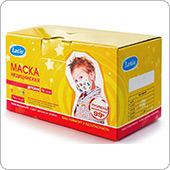 Детская медицинская маска, 50 штук