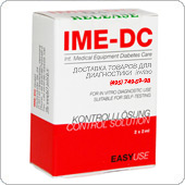 Контрольный раствор для глюкометра IME-DC