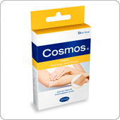 Пластырь COSMOS-Hartmann эластичный цвета кожи 6 x 10 см, 5 штук