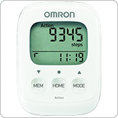 Шагомер электронный OMRON HJ-325 (белый)