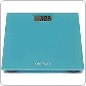 Весы персональные цифровые OMRON HN-289 (бирюзовые)