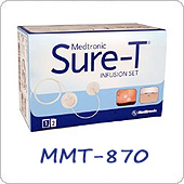 Медтроник Sure-T MMT-870. Стальная игла. Длина 8 мм, 1 штука