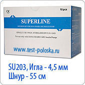 Инфузионный набор Superline-ST SU-203, 10 штук