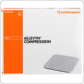 Повязка из полиуретанового матрикса ALLEVYN COMPRESSION / Аллевин Компрессия (15 x 20 см), 3 штуки