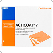 Повязка многослойная Smith&Nephew ACTICOAT 7 / Актикоат 7 (10 x 12.5 см), 5 штук