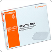 Повязка из полиуретанового матрикса Smith&Nephew ALLEVYN THIN / Аллевин Тонкий (5 x 6 см), 10 штук