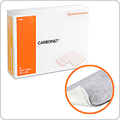 Повязка абсорбирующая Smith&Nephew CARBONET (10 х 10 см), 10 штук