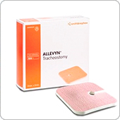 Повязка из пеноматериала Smith&Nephew ALLEVYN TRACHEOSTOMY (9 x 9 см), 10 штук