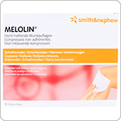 Прокладка неадгезивная из хлопка и полиэстера MELOLIN NON STERILE / Мелолин (10 x 10 см), 150 штук