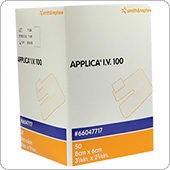Повязка пленочная Smith&Nephew APPLICA IV100 (6 на 8 см), 50 штук