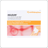 Неадгезивная прокладка из хлопка и полиэстера Smith&Nephew MELOLIN / Мелолин (10 x 10 см), 100 штук