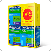 Тест-полоски Ван Тач Селект 150 штук (OneTouch Select)
