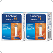 Тест-полоски Контур ТС 2x25 штук (Contour TS) - срок 11.2026
