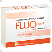 Флюоресцеин низкомолекулярный (Fluo Strips) офтолик