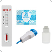 Тест Sugentech на COVID-19 (IgM/IgG) по крови, 1 штука (Южная Корея)