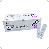 Тест Sugentech на COVID-19 (IgM/IgG) по крови, 25 штук (Южная Корея)