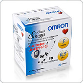 Тест-полоски Омега 50 штук (Omega)