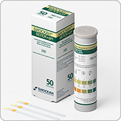 Тест-полоски Биоскан на белок и pH (кислотность) в моче, 50 штук