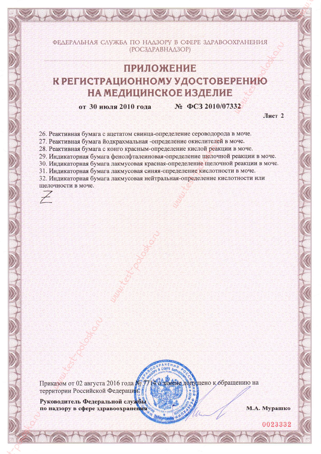 регистрационное удостоверение на рн метр 410