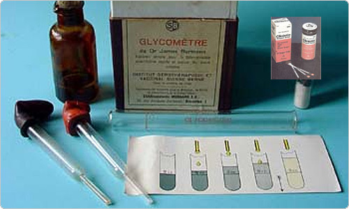 Первая в мире тест-полоска для измерения уровня сахара в крови от Байер
