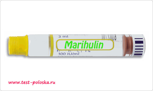 Инсулин марихулин скоро в продаже