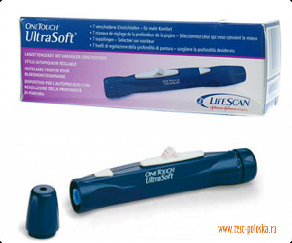 Ручка ВанТач УльтраСофт снята с производства и продажи производителем OneTouch LifeScan Джонсон и Джонсон