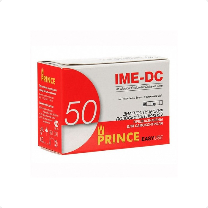 Купить Тест-Полоски IME-DC Prince ИМЕ-ДЦ Принц