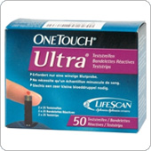 Тест-полоски Ван Тач Ультра 50 штук (OneTouch Ultra)