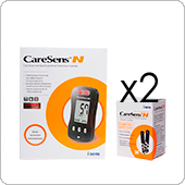 Глюкометр CareSens N + 100 тест-полосок