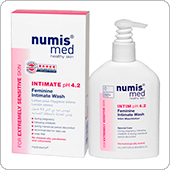 NumisMed - Моющий гель для интимной гигиены у женщин рН 4.2, 200 мл