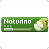 Naturino пастилки с витаминами (яблоко), 8 штук