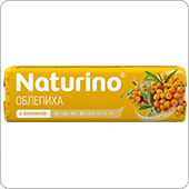 Naturino пастилки с витаминами (облепиха), 8 штук