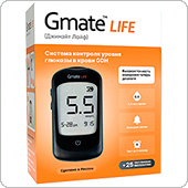 Глюкометр GMate Life (ДжиМейт Лайф) без стартовых тест-полосок